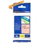 Brother TZe-B31 Schriftband klebend 12mm x 5m schwarz auf orange laminiert