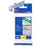 Brother TZe-M951 Schriftband, 24mm x 8m, schwarz auf silber (matt)