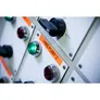 Brother TZe-B51 Schriftband stark klebend 24mm x 5m schwarz auf orange laminier