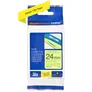 Brother TZe-C51 laminiertes Schriftband schwarz auf gelb 24 mm x 5 m