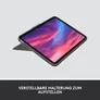 Logitech Combo Touch Tastaturcase mit Trackpad für iPad 10,9" (2022) und iPad 11" (A16, 2025)