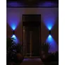 Philips Hue White & Col. Amb. Appear Wandleuchte rund schwarz 1200lm, 2er Pack