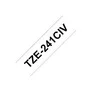 Brother P-Touch TZE-241CIV Schwarz auf Weiß - Rolle (1,8 cm x 8 m) TZE241CIV