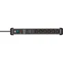 Brennenstuhl Premium-Protect-Line Steckdosenleiste 6-fach 3m grau/schwarz