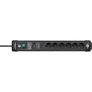 Brennenstuhl Premium-Line Steckdosenleiste 6-fach 5m schwarz