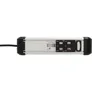 Brennenstuhl Premium-Alu-Line Steckdosenleiste 4-fach 1,8m silber/schwarz