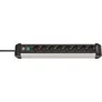Brennenstuhl Premium-Alu-Line Steckdosenleiste 8-fach 3m silber/schwarz