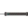 Brennenstuhl Premium-Alu-Line Steckdosenleiste 8-fach 3m silber/schwarz