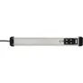 Brennenstuhl Premium-Alu-Line Steckdosenleiste 10-fach 3m silber/schwarz