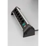 Brennenstuhl Alu-Office-Line Steckdosenleiste 6-fach 3m silber/schwarz