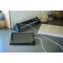 Brennenstuhl Alu-Office-Line Steckdosenleiste 4-fach 1,8m 2x USB silber/schwarz