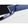 Brother TZe-RN34 P-touch textiles Schriftband gold auf marineblau 12mm x 4m