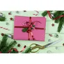 Brother TZe-RW34 P-touch textiles Schriftband gold auf weinrot 12mm x 4m