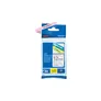 Brother TZe-MQE31 P-touch Schriftband (laminiert), schwarz auf pastellrosa, 4m