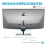 HP Z40c G3 101cm (39,7") WUHD IPS Profi-Monitor Curved 21:9 HDMI/DP/TB Webcam