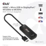 Club 3D HDMI + Micro USB auf DisplayPort 4K120Hz oder 8K30Hz St/B Adapter