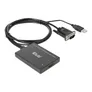 Club 3D VGA- und USB-Typ-A auf HDMI-Adapter mit Pigtail St./B. 0,6m 28AWG