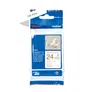Brother TZe-R251 Textilband – gold auf weiß TZER254