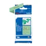 Brother TZe-RM54 Textilband – gold auf mintgrün TZERM54