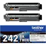 Brother TN-242BKTWIN Original Toner Schwarz je ca. 2.500 Seiten (2 Stück)