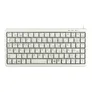 Cherry G84-4100 Compact Kabelgebundene Tastatur US Layout mit € USB hellgrau