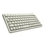 Cherry G84-4100 Compact Kabelgebundene Tastatur US Layout mit € USB hellgrau