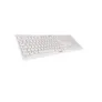 Cherry KC 1000 Keyboard US Layout mit Euro Symbol USB weiß-grau