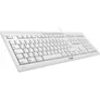 Cherry Stream Tastatur USB CH Layout weiß-grau