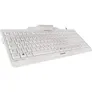 Cherry KC 1000 SC Keyboard mit Smart Card Reader USB PN Layout weiß-grau