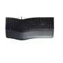 Cherry KC 4500 ERGO Tastatur kabelgebunden, Schwarz (Layout: Französisch)