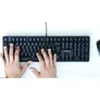 Cherry G80-3000N RGB Gaming Gaming Tastatur kabelgebunden, Schwarz (Layout: EU(QWERTY))