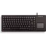 Cherry G84-5500 XS Touchpad Tastatur kabelgebunden, Grau