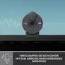 Logitech Brio 300 Full HD USB-C Webcam, Graphite