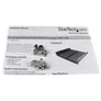 StarTech 16 Zoll Fachboden zur Festmontage 2HE 400mm Tiefe schwarz