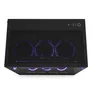 NZXT H9 Flow Black Midi Tower ATX Gaming Gehäuse schwarz mit Glasfenster