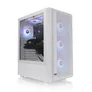 Thermaltake S200 TG ARGB Mid Tower ATX Gehäuse Sichtfenster weiß