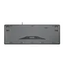 Cherry STREAM PROTECT Tastatur kabelgebunden, Schwarz