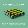 Verico Loop Energy 4-Pack Micro AAA Li-Ion USB-C 600 mAh