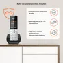 Gigaset Comfort 500 - Schnurlostelefon - Rufnummernanzeige, DECT silber