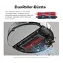 Roborock S8 Saugroboter mit Wischfunktion und Doppelbürste weiß