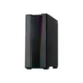 Inter-Tech X-3901 Impulse ATX Gaming Tower mit RGB Schwarz Seitenfenster