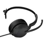 Jabra Evolve2 50 MS Mono kabelgebunden Headset schwarz USB-A/C