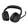 Jabra Evolve2 55 MS Stereo USB Headset schwarz USB-A Ladestation