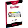 16GB (1x16GB) KINGSTON FURY Renegade RGB White DDR5-6400 CL32 RAM Speicher