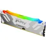16GB (1x16GB) KINGSTON FURY Renegade RGB White DDR5-6800 CL36 RAM Speicher