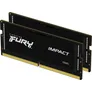32GB (2x16GB) KINGSTON FURY Impact DDR5-6000 CL38 RAM Gaming Notebooksp. Kit