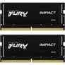 32GB (2x16GB) KINGSTON FURY Impact DDR5-6000 CL38 RAM Gaming Notebooksp. Kit