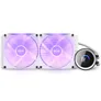 NZXT Kraken 280 RGB, weiß Wasserkühlung für AMD und Intel CPU
