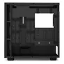 NZXT H7 Flow Black RGB Midi Tower ATX Gaming Gehäuse schwarz mit Glasfenster