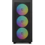 NZXT H7 Flow Black RGB Midi Tower ATX Gaming Gehäuse schwarz mit Glasfenster